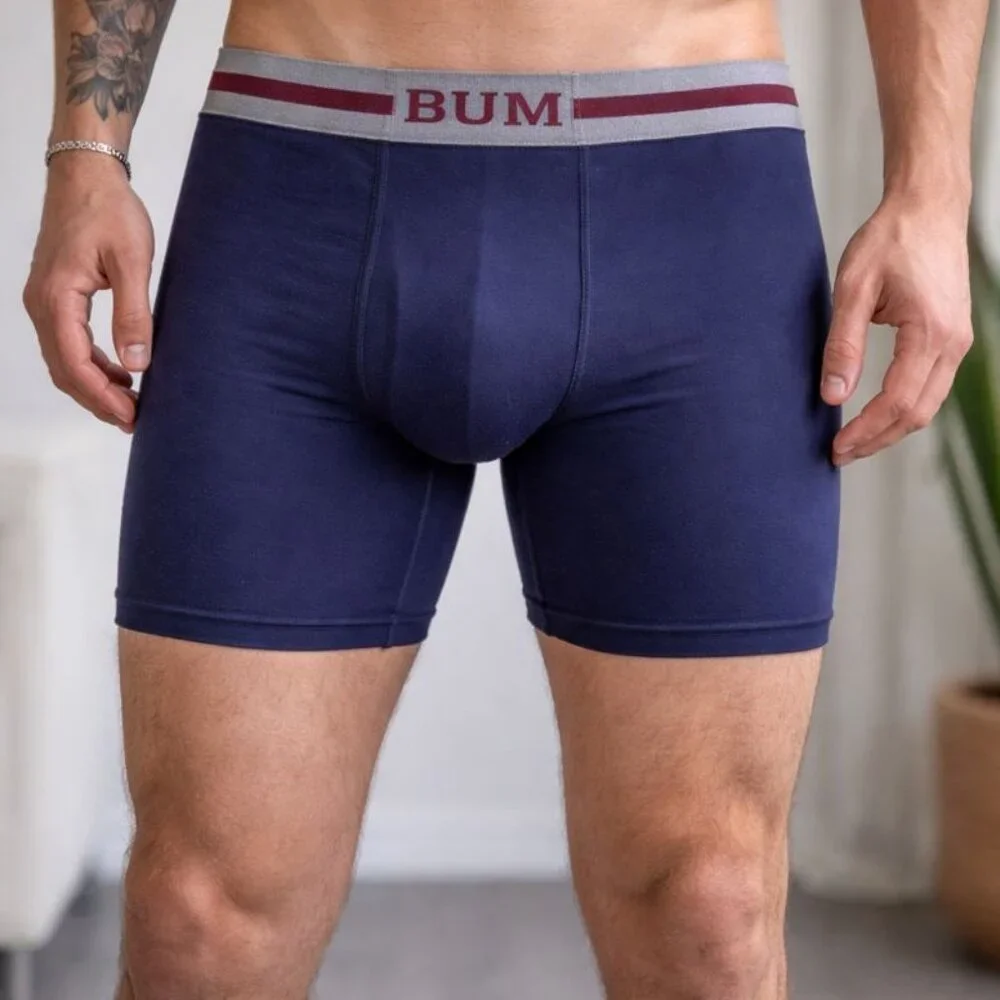 B.U.M. 4-PK Cotton Stretch Boxer Briefs multi colors size Small 30-32 waist NWT